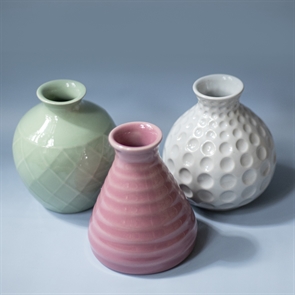 Набор керамических вазочек "Разноцветный"