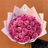 35 розовых роз - 50 см - фото 5763