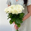 Букет «11 белых роз» - фото 6237
